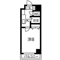 プラーチド 101 ｜ 愛知県名古屋市中村区名駅５丁目（賃貸マンション1R・1階・24.57㎡） その2