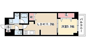 グランルクレ新栄イースト 805 ｜ 愛知県名古屋市中区新栄２丁目（賃貸マンション1LDK・8階・41.02㎡） その2