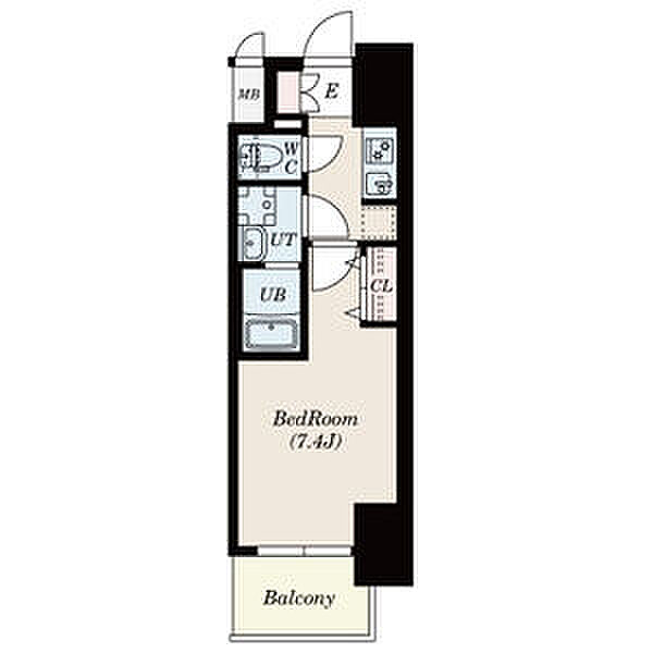 S-RESIDENCE豊国通 505｜愛知県名古屋市中村区豊国通４丁目(賃貸マンション1K・5階・24.45㎡)の写真 その2