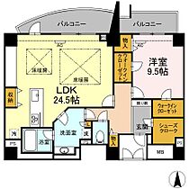 Ｂｌａｎｃａｓａ　久屋大通 1401 ｜ 愛知県名古屋市中区丸の内３丁目（賃貸マンション1LDK・14階・94.76㎡） その2