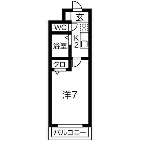 プラスパー森末 106｜愛知県名古屋市中村区森末町１丁目(賃貸マンション1K・1階・21.03㎡)の写真 その2