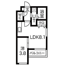 MOVE本陣PREMIO 201 ｜ 愛知県名古屋市中村区松原町５丁目（賃貸アパート1LDK・2階・29.45㎡） その2