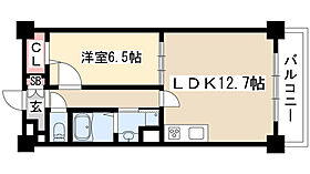 ヒルズ徳川 302 ｜ 愛知県名古屋市東区徳川１丁目（賃貸マンション1LDK・3階・46.76㎡） その2