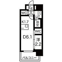 メイクスWアート上前津V 802 ｜ 愛知県名古屋市中区橘２丁目（賃貸マンション1DK・8階・26.86㎡） その2