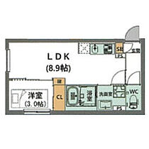 リーデンス名古屋駅西(旧:エスリードコート名古屋駅西) 401 ｜ 愛知県名古屋市中村区若宮町１丁目（賃貸マンション1LDK・4階・29.63㎡） その2