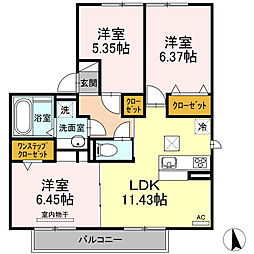 中村公園駅 12.5万円