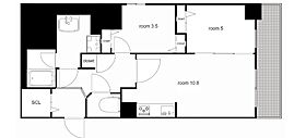 プレサンスTHE久屋大通レジェンド 1305 ｜ 愛知県名古屋市中区丸の内３丁目（賃貸マンション2LDK・13階・48.49㎡） その2