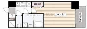 S-RESIDENCE名駅West礼金0か月へ変更しました 801 ｜ 愛知県名古屋市中村区亀島１丁目（賃貸マンション1K・8階・27.85㎡） その2