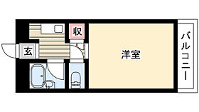 エコーハイツ 202 ｜ 愛知県名古屋市守山区向台１丁目（賃貸マンション1K・2階・26.44㎡） その2