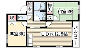 メゾンノンタント 2B ｜ 愛知県長久手市久保山（賃貸マンション2LDK・2階・58.41㎡） その2