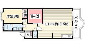 第1レオン光園 3E ｜ 愛知県長久手市作田２丁目（賃貸マンション1LDK・3階・63.00㎡） その2