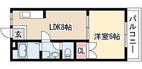 フォレストII 205 ｜ 愛知県日進市香久山３丁目（賃貸アパート1DK・2階・29.04㎡） その2