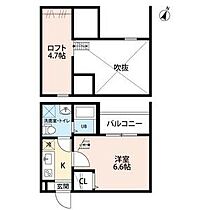 T.A.東山町IIC棟 205 ｜ 愛知県名古屋市守山区東山町（賃貸アパート1K・2階・21.77㎡） その2