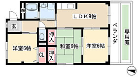 メゾン晃梅 103 ｜ 愛知県日進市梅森台２丁目（賃貸マンション3LDK・1階・63.22㎡） その2