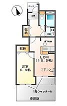 コーポ加藤 102 ｜ 愛知県名古屋市守山区四軒家２丁目（賃貸アパート1LDK・1階・45.09㎡） その2