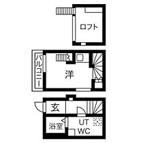 シャレイド豊田本町EAST A ｜ 愛知県名古屋市南区内田橋２丁目（賃貸アパート1R・1階・20.93㎡） その2