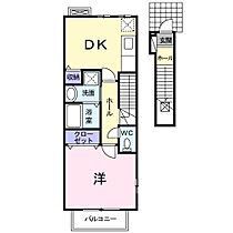 フェアリー 201 ｜ 愛知県名古屋市南区呼続１丁目（賃貸アパート1DK・2階・37.93㎡） その2