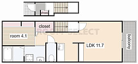 ロベリア 202 ｜ 愛知県名古屋市南区天白町４丁目（賃貸アパート1LDK・2階・40.09㎡） その2