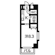 びいV堀田 706 ｜ 愛知県名古屋市瑞穂区惣作町２丁目（賃貸マンション1K・7階・24.88㎡） その2