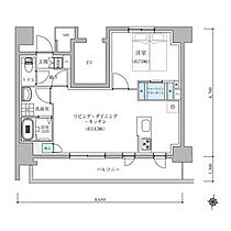 TENAS瑞穂通 1201 ｜ 愛知県名古屋市瑞穂区瑞穂通３丁目（賃貸マンション1LDK・12階・48.69㎡） その2