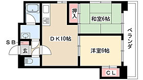 ディーベス23 301 ｜ 愛知県名古屋市昭和区阿由知通３丁目（賃貸マンション2LDK・3階・49.92㎡） その2