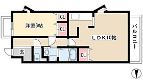 石川橋セブン 310 ｜ 愛知県名古屋市昭和区五軒家町（賃貸マンション1LDK・3階・45.00㎡） その2