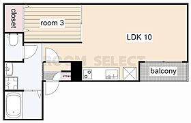 SHOKEN Villa川名 203 ｜ 愛知県名古屋市昭和区川名本町６丁目（賃貸アパート1LDK・2階・31.91㎡） その2