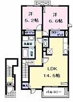 ヴィオラ　I 202 ｜ 愛知県名古屋市中川区吉津４丁目（賃貸アパート2LDK・2階・64.85㎡） その2