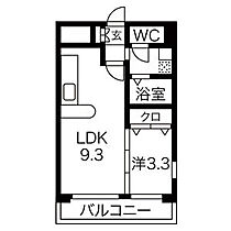 T&Kエステート I 401 ｜ 愛知県名古屋市中川区福船町３丁目（賃貸マンション1LDK・4階・32.60㎡） その2