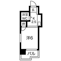 明治第6ビル 701 ｜ 愛知県名古屋市中川区尾頭橋１丁目（賃貸マンション1DK・7階・18.99㎡） その2