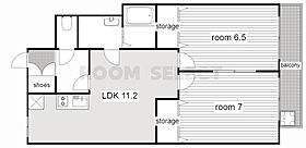 クレールモリIII 302 ｜ 愛知県名古屋市中川区供米田２丁目（賃貸マンション2LDK・3階・54.15㎡） その2