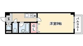 ジュネス藤森 3A ｜ 愛知県名古屋市名東区藤森２丁目（賃貸マンション1K・3階・24.30㎡） その2