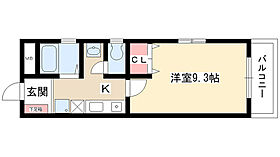 ドエル平和ヶ丘 202 ｜ 愛知県名古屋市名東区平和が丘４丁目（賃貸マンション1K・2階・28.50㎡） その2