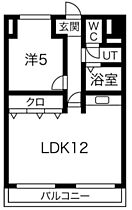 パールアベニュー223 102 ｜ 愛知県名古屋市名東区引山３丁目（賃貸マンション1LDK・1階・43.74㎡） その2