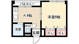 第一シティハウス藤見 302 ｜ 愛知県名古屋市名東区藤見が丘（賃貸マンション1DK・3階・27.78㎡） その2