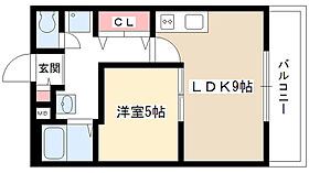 ジュネス平和ヶ丘 202 ｜ 愛知県名古屋市名東区平和が丘４丁目（賃貸マンション1LDK・2階・36.00㎡） その2