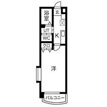 フジスター本郷マンション 401 ｜ 愛知県名古屋市名東区本郷３丁目（賃貸マンション1K・4階・24.51㎡） その2