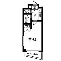 シティライフ藤ヶ丘南2号館 305 ｜ 愛知県名古屋市名東区照が丘（賃貸マンション1K・3階・24.22㎡） その2