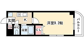 シティライフ田代 406 ｜ 愛知県名古屋市千種区田代本通１丁目（賃貸マンション1K・4階・24.70㎡） その2