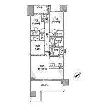 ラグナヒルズレジデンスアクア 711 ｜ 愛知県名古屋市千種区徳川山町６丁目（賃貸マンション3LDK・7階・80.55㎡） その2