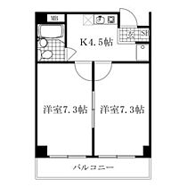 オオタ明野ビル 703 ｜ 愛知県名古屋市熱田区明野町（賃貸マンション2K・7階・37.42㎡） その2