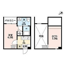 pavillon honnte biwajima 203 ｜ 愛知県名古屋市西区枇杷島５丁目（賃貸アパート1K・2階・21.17㎡） その2