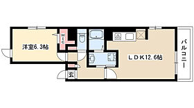 KOTOBUKI 301 ｜ 愛知県名古屋市瑞穂区鍵田町１丁目（賃貸マンション1LDK・3階・44.06㎡） その2