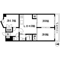 ラ・メゾン伊藤 2B ｜ 愛知県名古屋市中区金山５丁目（賃貸マンション3LDK・2階・59.00㎡） その2