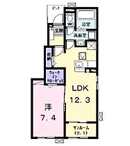 クラヴィーアIV 101 ｜ 愛知県名古屋市中川区東起町４丁目（賃貸アパート1LDK・1階・50.14㎡） その2