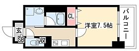 ラルーチェ泉 805 ｜ 愛知県名古屋市東区泉３丁目（賃貸マンション1K・8階・27.76㎡） その2