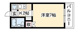 アルミックK 205 ｜ 愛知県名古屋市名東区社台１丁目（賃貸アパート1K・2階・18.23㎡） その2