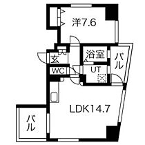 La Facade 　　　ラ・ファサード 1003 ｜ 愛知県名古屋市中区千代田４丁目（賃貸マンション1LDK・10階・49.82㎡） その2