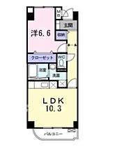 アルドールＫ 203 ｜ 愛知県名古屋市名東区牧の原１丁目（賃貸マンション1LDK・2階・44.40㎡） その2