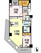 ＲＥＳＩＤＥＮＣＥ ＴＡＣＨＩＢＡＮＡ 605 ｜ 愛知県名古屋市中区橘１丁目（賃貸マンション2LDK・6階・57.87㎡） その2